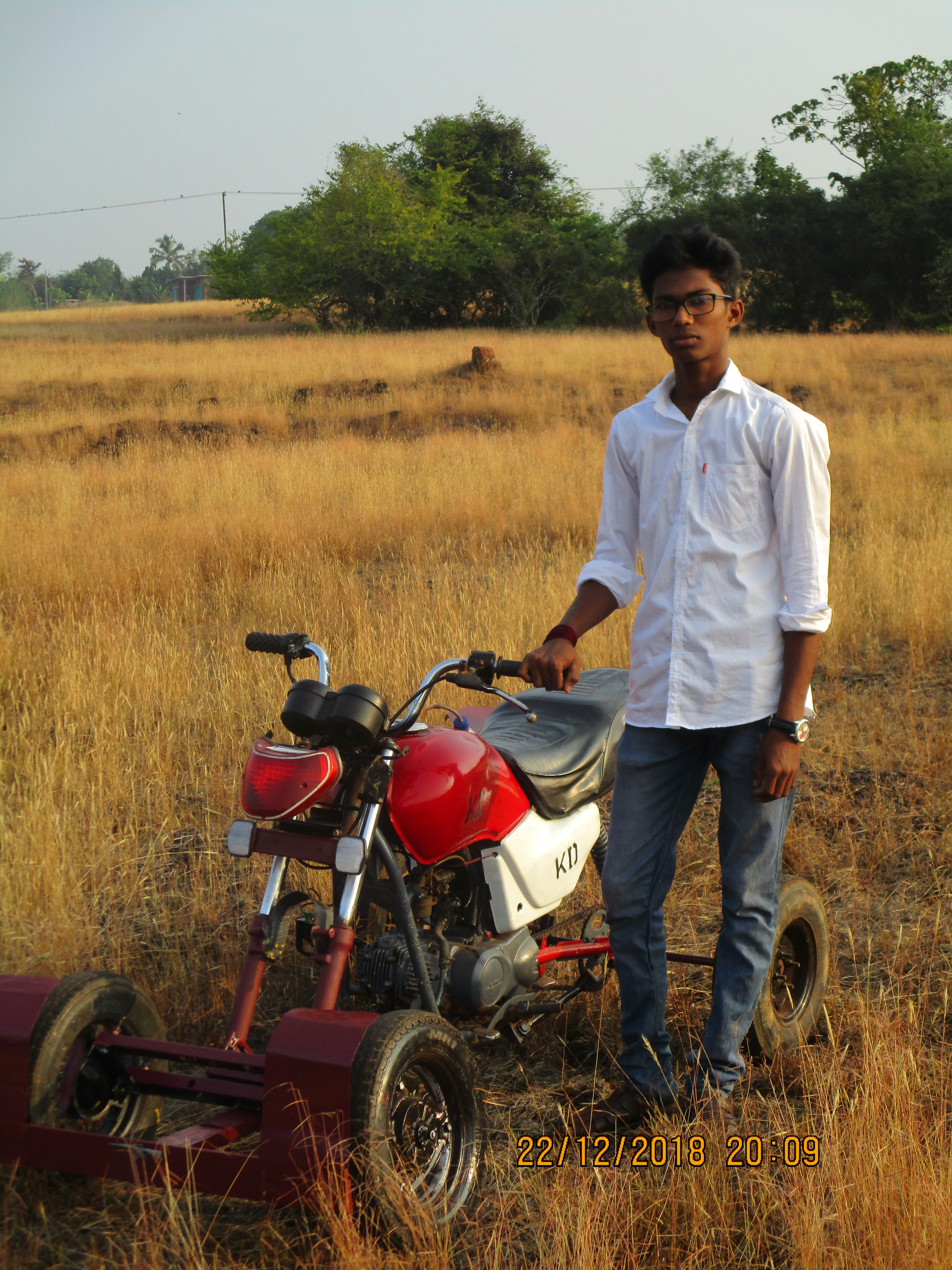 ATV Quad Bike from scraps