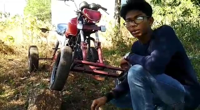 ATV Quad Bike from scraps