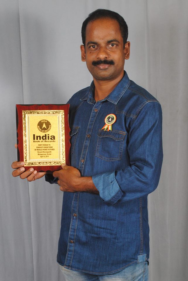 Girish Marengalath: An travel enthusiast and photographer, he entered Limca Book of World Records for mobile photography