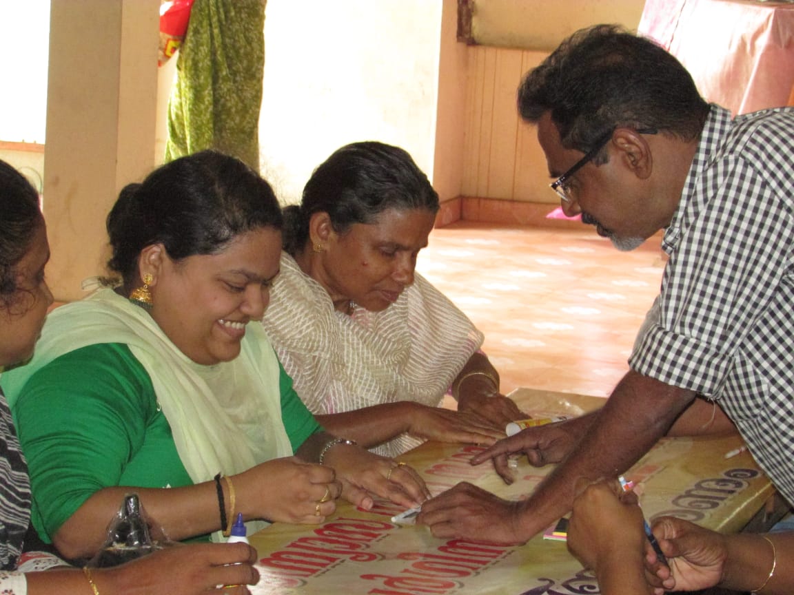 Handicrops has imparted training to six thousand differently abled persons across Kerala Handicrops has imparted training to six thousand differently abled persons across Kerala
