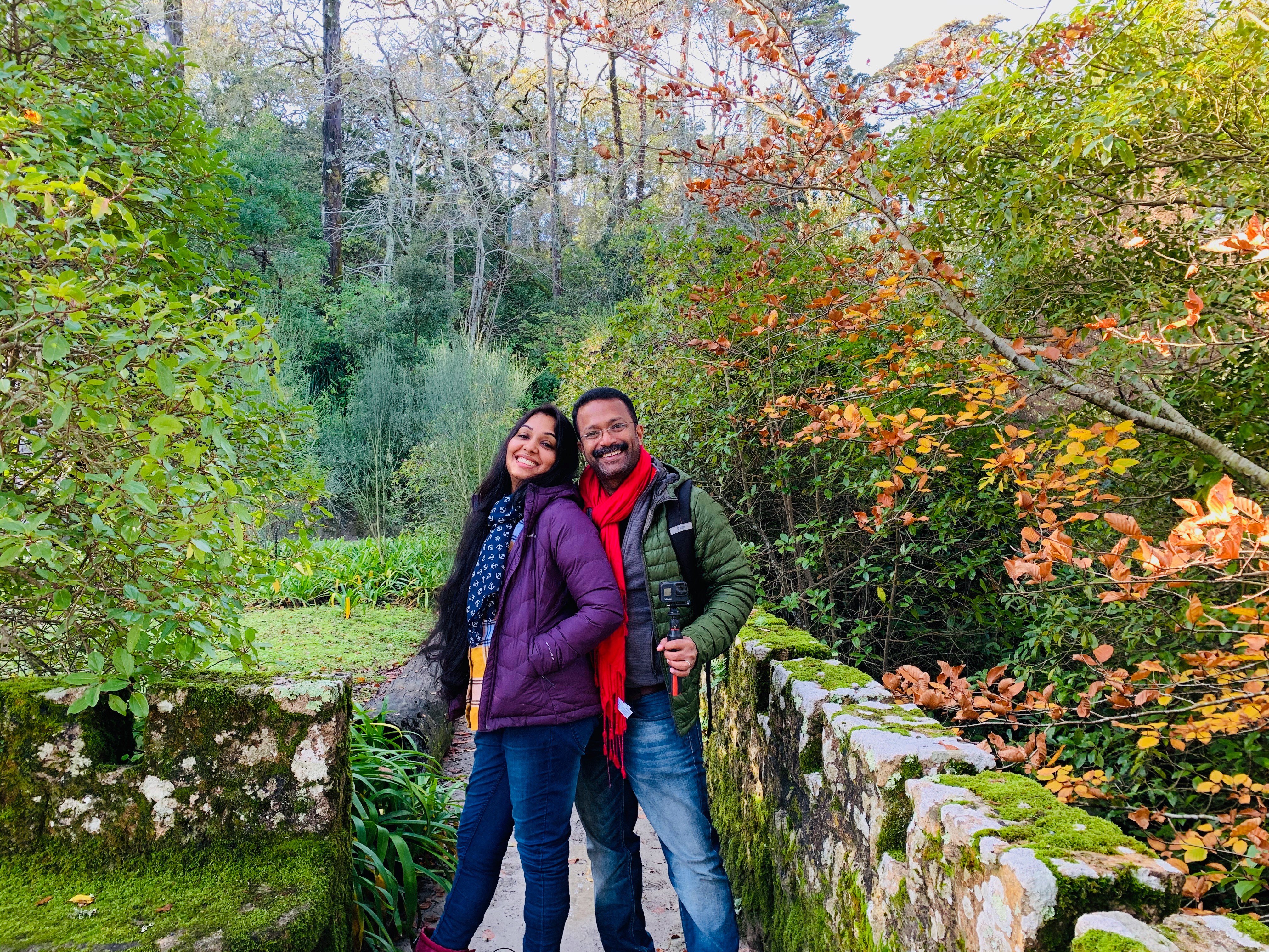 Veena Jan of Veena's Curry World, the popular cooking channel on YouTube, with her husband Jan Joshi Veena Jan of Veena's Curry World, the popular cooking channel on YouTube, with her husband Jan Joshi
