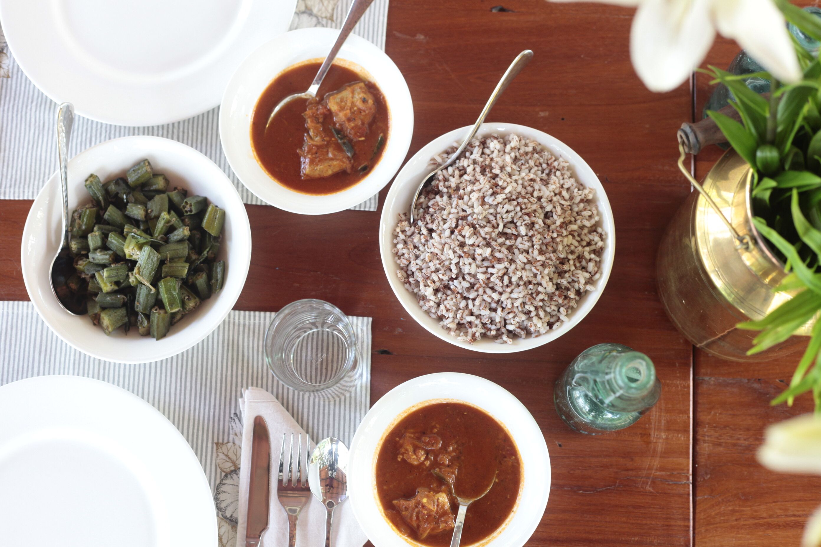 Food serves in Kayal Island Resort Kakkathuruthu is organic and locally sourced